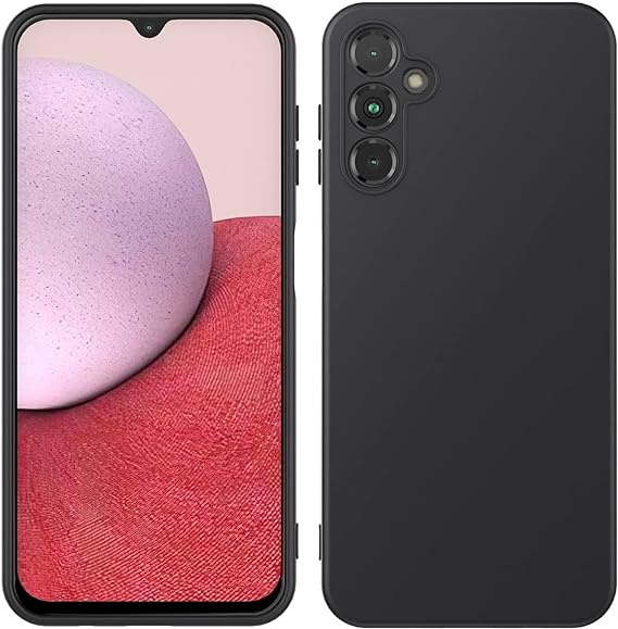 Husa Protectie Silicon Mat Samsung A14 5G/ A14 4G -Negru